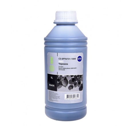 Чернила Cactus CS-EPT6731-1000 черный 1000мл для Epson L800/L810/L850/L1800
Чернила Cactus CS-EPT6731-1000 черный 1000мл для Epson L800/L810/L850/L1800