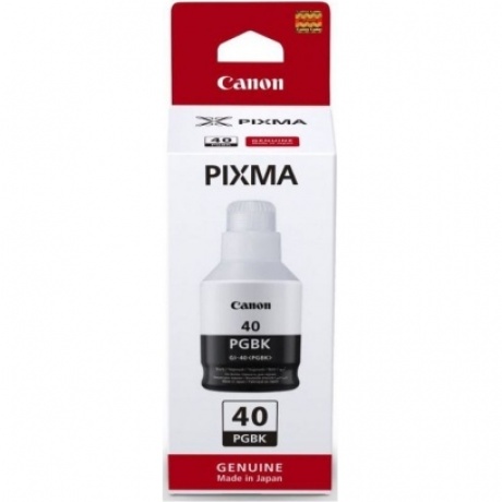 Картридж струйный Canon GI-40 BK 3385C001 черный (170мл) для Canon Pixma G5040/G6040
Картридж струйный Canon GI-40 BK 3385C001 черный (170мл) для Canon Pixma G5040/G6040