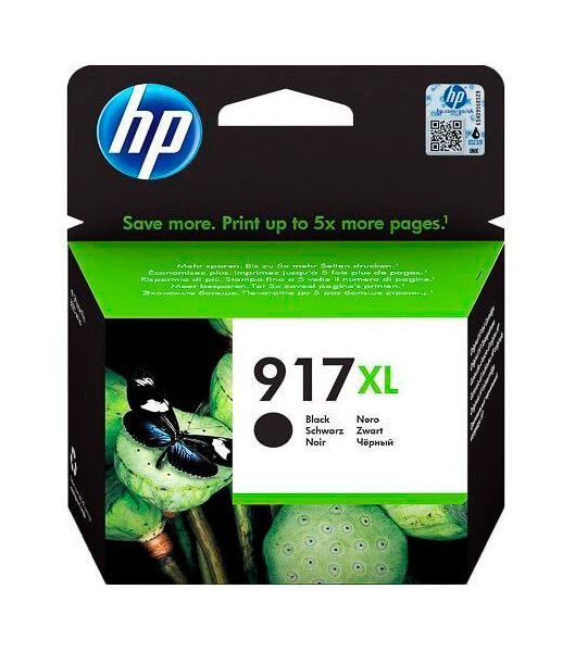 Картридж струйный HP 917XL 3YL85AE черный (1500стр.) для HP OfficeJet 802x
Картридж струйный HP 917XL 3YL85AE черный (1500стр.) для HP OfficeJet 802x