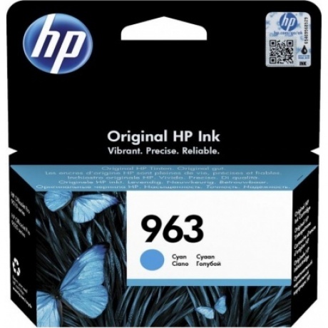 Картридж струйный HP 963 3JA23AE голубой (700стр.) для HP OfficeJet Pro 901x/902x/HP
Картридж струйный HP 963 3JA23AE голубой (700стр.) для HP OfficeJet Pro 901x/902x/HP