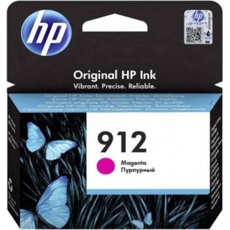 Картридж струйный HP 912 3YL78AE пурпурный (315стр.) для HP OfficeJet 801x/802x
Картридж струйный HP 912 3YL78AE пурпурный (315стр.) для HP OfficeJet 801x/802x
