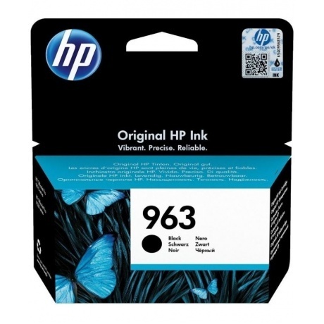 Картридж струйный HP 963 3JA26AE черный (1000стр.) для HP OfficeJet Pro 901x/902x/HP
Картридж струйный HP 963 3JA26AE черный (1000стр.) для HP OfficeJet Pro 901x/902x/HP