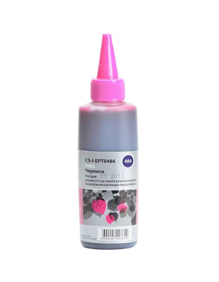 Чернила Cactus CS-I-EPT0486 светло-пурпурный 100мл для Epson R200/R220/R300/R320
Чернила Cactus CS-I-EPT0486 светло-пурпурный 100мл для Epson R200/R220/R300/R320