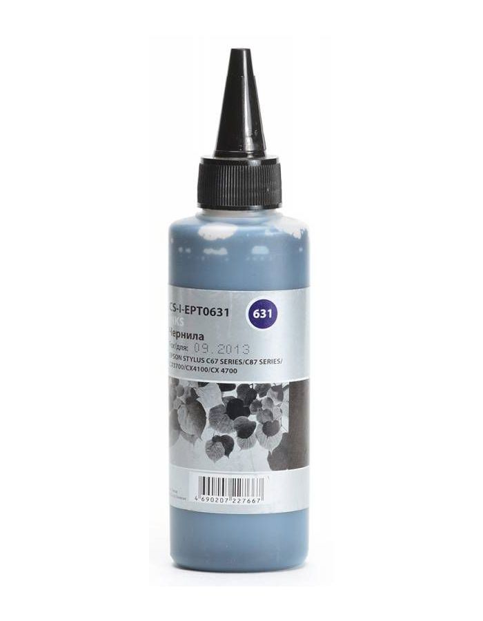 Чернила Cactus CS-I-EPT0631 черный 100мл для Epson St C67series/C87series/CX3700/CX4100
Чернила Cactus CS-I-EPT0631 черный 100мл для Epson St C67series/C87series/CX3700/CX4100