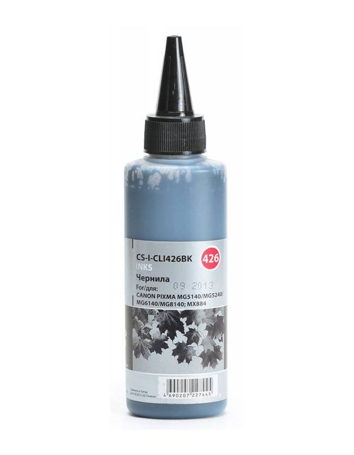 Чернила Cactus CS-I-CLI426BK черный 100мл для Canon Pixma MG5140/5240/6140/8140/MX884
Чернила Cactus CS-I-CLI426BK черный 100мл для Canon Pixma MG5140/5240/6140/8140/MX884