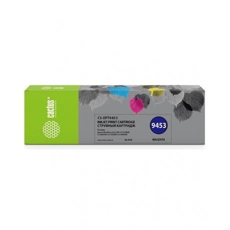Картридж струйный Cactus CS-EPT9453 пурпурный (66мл) для Epson WF-C5290DW/C5790DW
Картридж струйный Cactus CS-EPT9453 пурпурный (66мл) для Epson WF-C5290DW/C5790DW