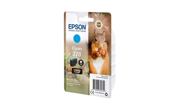 Картридж струйный Epson C13T37824020 голубой
Картридж струйный Epson C13T37824020 голубой