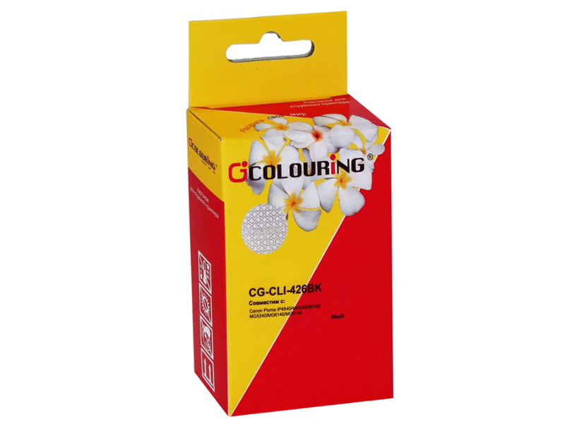Картридж струйный Colouring CG-CLI-426BK Black, Черный
Картридж струйный Colouring CG-CLI-426BK Black, Черный