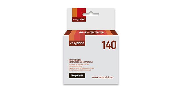 Картридж струйный EasyPrint IH-335 Black, Черный
Картридж струйный EasyPrint IH-335 Black, Черный