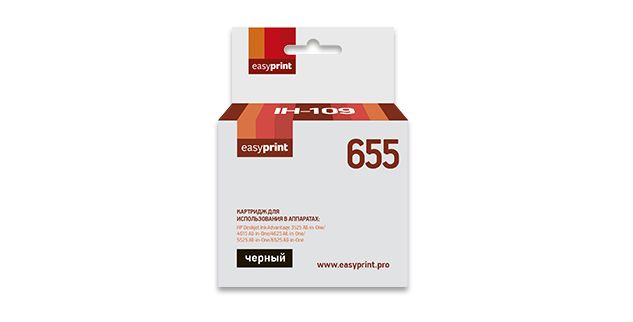 Картридж струйный EasyPrint IH-109 Black, Черный
Картридж струйный EasyPrint IH-109 Black, Черный