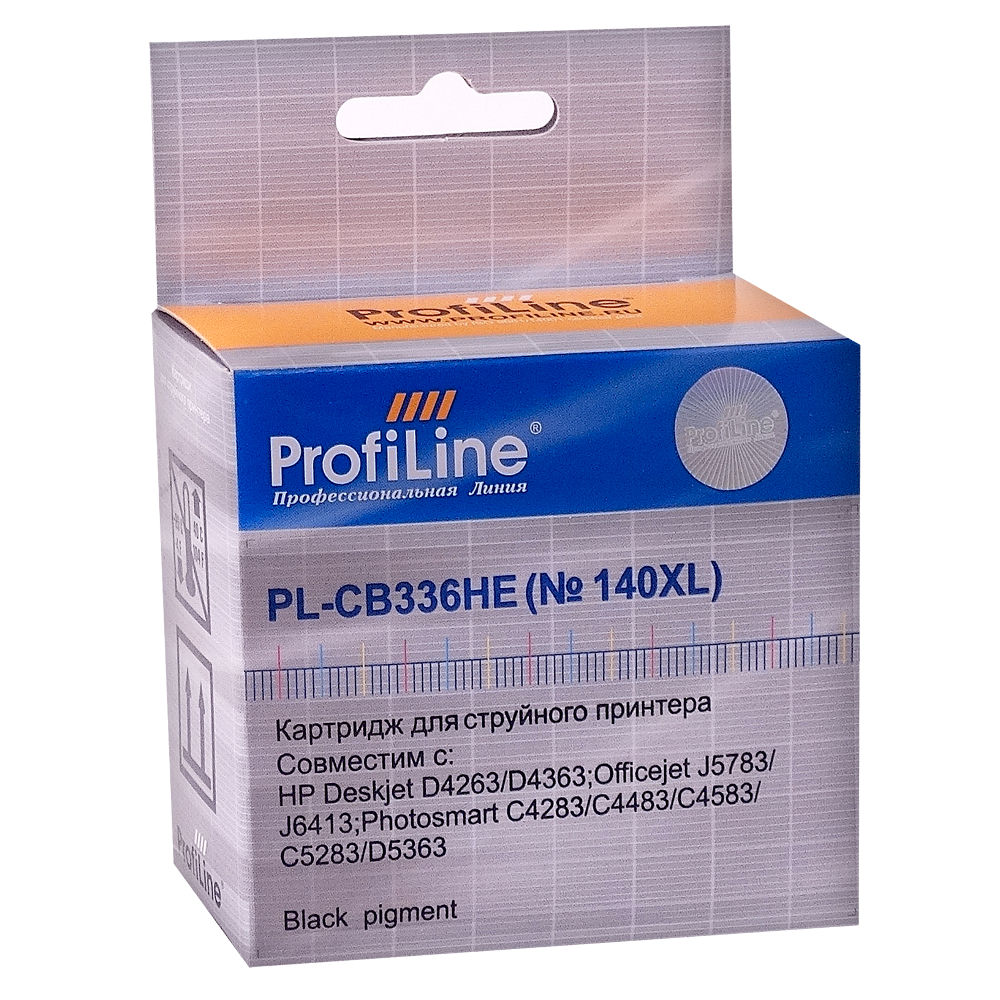Картридж струйный ProfiLine PL-CB336HE 140XL Black, Черный
Картридж струйный ProfiLine PL-CB336HE 140XL Black, Черный