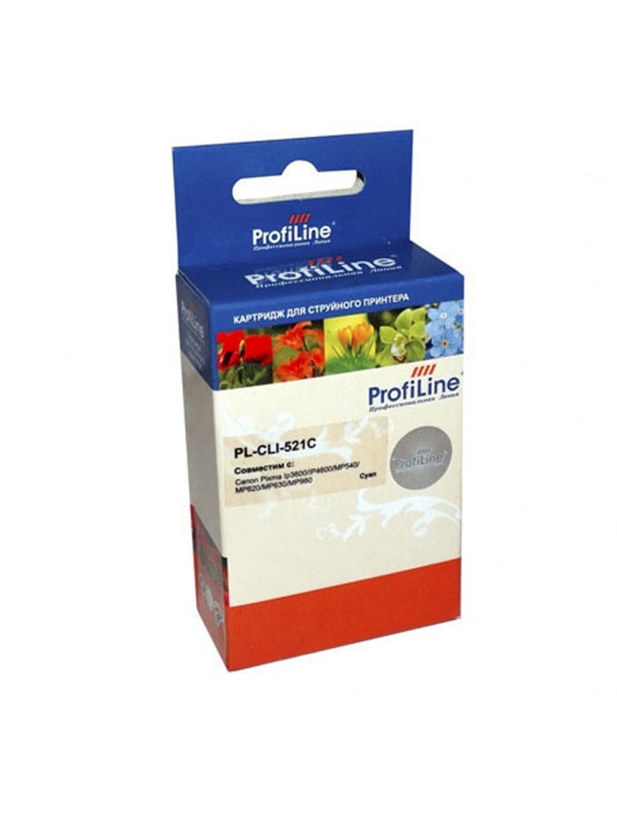 Картридж струйный ProfiLine PL-CLI-521C, Разноцветный
Картридж струйный ProfiLine PL-CLI-521C, Разноцветный