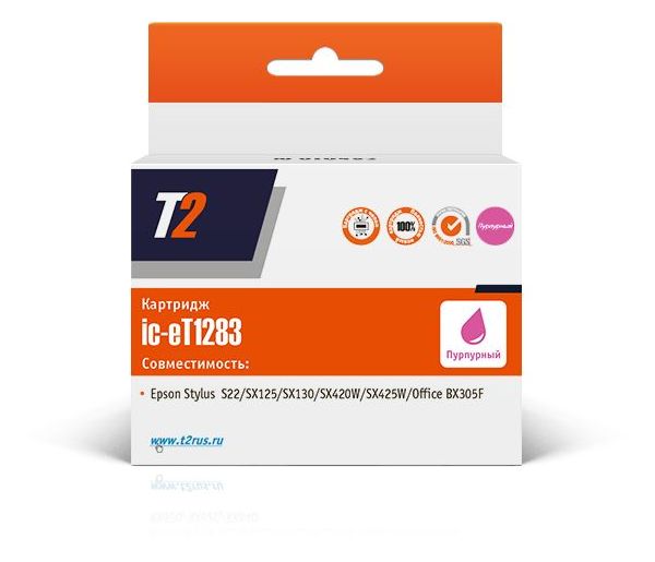 Картридж струйный T2 IC-ET1283 Purple, Пурпурный
Картридж струйный T2 IC-ET1283 Purple, Пурпурный
