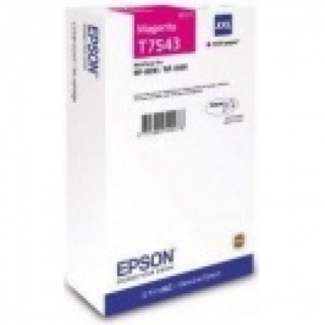 Картридж EPSON T7543 пурпурный экстраповышенной емкости для WF-8090/8590
Картридж EPSON T7543 пурпурный экстраповышенной емкости для WF-8090/8590