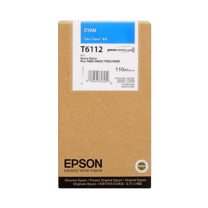 Картридж EPSON T6122 голубой для Stylus Pro 7450/9450
Картридж EPSON T6122 голубой для Stylus Pro 7450/9450