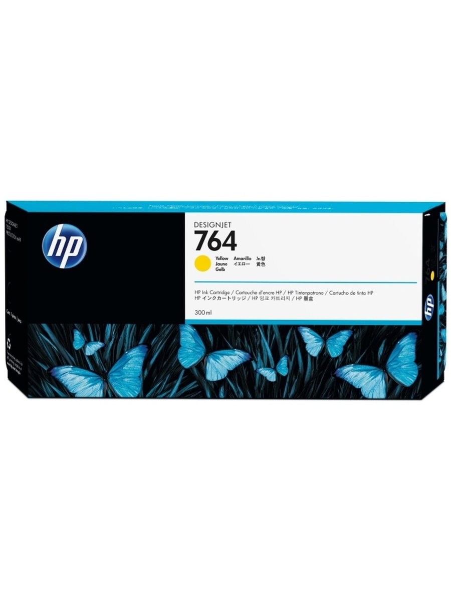 Картридж струйный HP 764 C1Q15A желтый
Картридж струйный HP 764 C1Q15A желтый