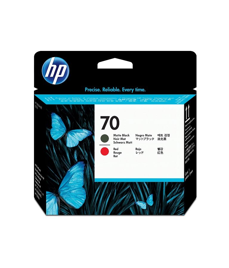 Картридж струйный HP 70 (C9409A) матовый черный/красный
Картридж струйный HP 70 (C9409A) матовый черный/красный