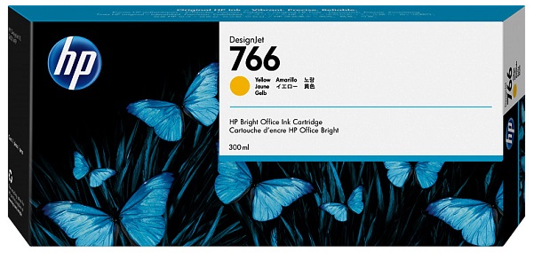 Картридж струйный HP 766 (P2V91A) желтый
Картридж струйный HP 766 (P2V91A) желтый