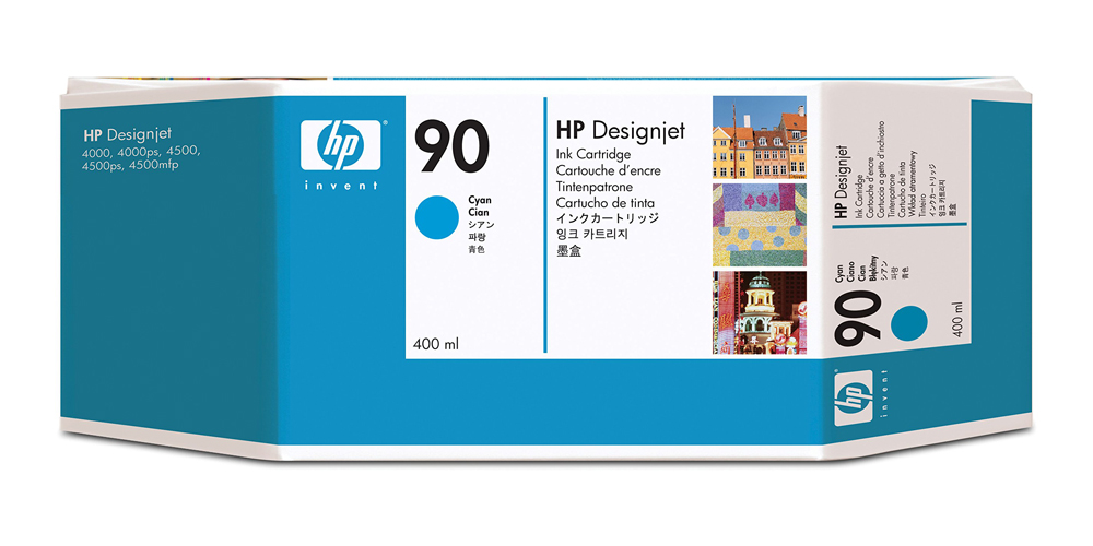 Картридж струйный HP 90 (C5061A) голубой
Картридж струйный HP 90 (C5061A) голубой