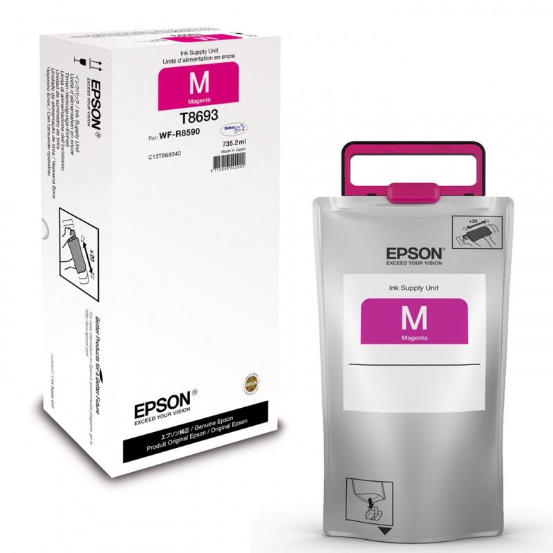 Картридж струйный Epson T8693 (C13T869340) Magenta
Картридж струйный Epson T8693 (C13T869340) Magenta