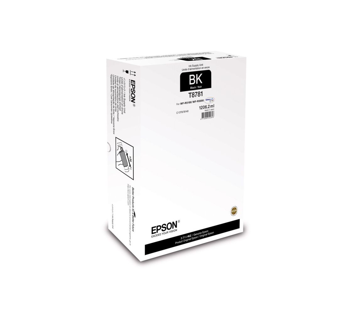 Картридж струйный Epson T8781 (C13T878140) Black, Черный
Картридж струйный Epson T8781 (C13T878140) Black, Черный