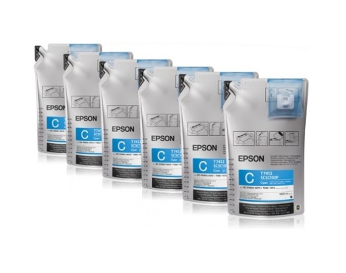 Чернила Epson T773240 (C13T773240) Cyan (6x1л), Голубой
Чернила Epson T773240 (C13T773240) Cyan (6x1л), Голубой