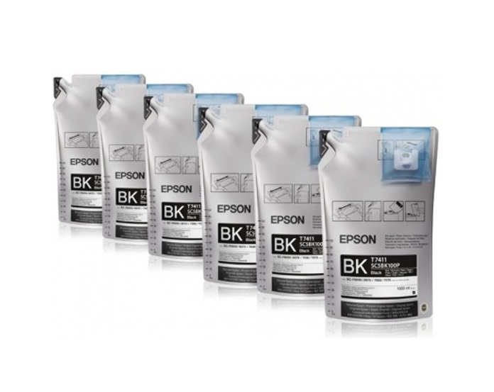 Чернила Epson T773140 (C13T773140) Black (6x1л), Черный
Чернила Epson T773140 (C13T773140) Black (6x1л), Черный