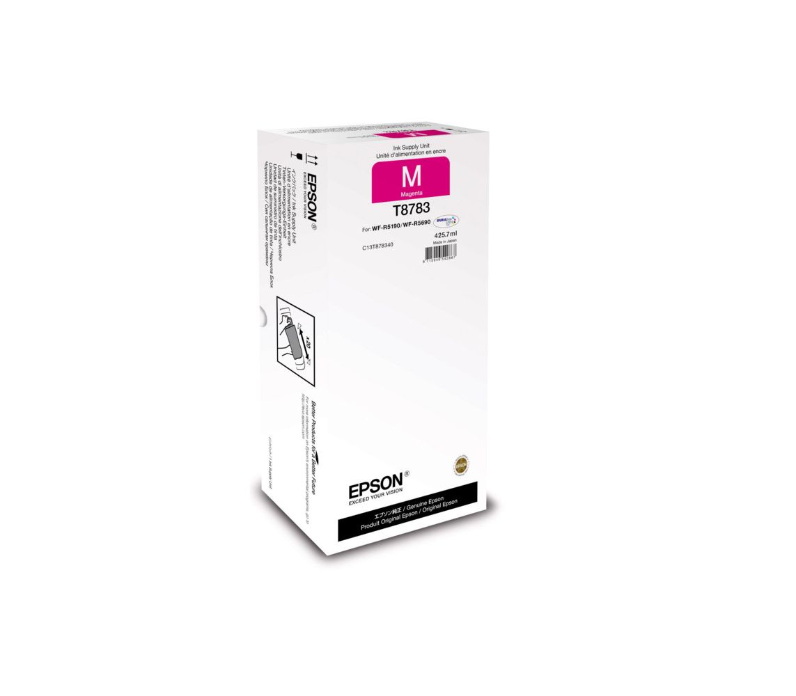 Картридж струйный Epson T8783 (C13T878340) Magenta, Пурпурный
Картридж струйный Epson T8783 (C13T878340) Magenta, Пурпурный
