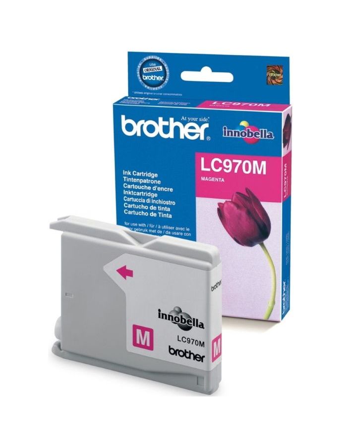 Картридж струйный Brother LC970M пурпурный
Картридж струйный Brother LC970M пурпурный