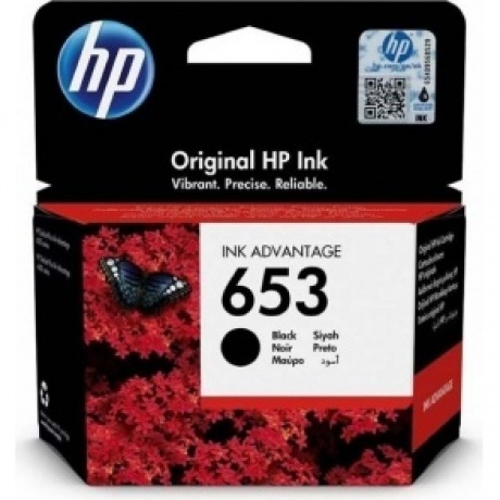 Картридж струйный HP 653 (3YM75AE) черный
Картридж струйный HP 653 (3YM75AE) черный