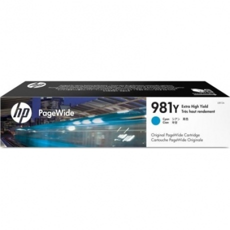 Картридж струйный HP 981Y (L0R13A) голубой
Картридж струйный HP 981Y (L0R13A) голубой