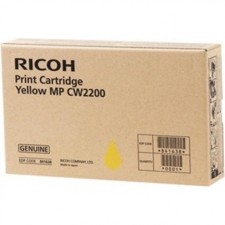 Картридж струйный Ricoh MP CW2200 (841638) желтый
Картридж струйный Ricoh MP CW2200 (841638) желтый