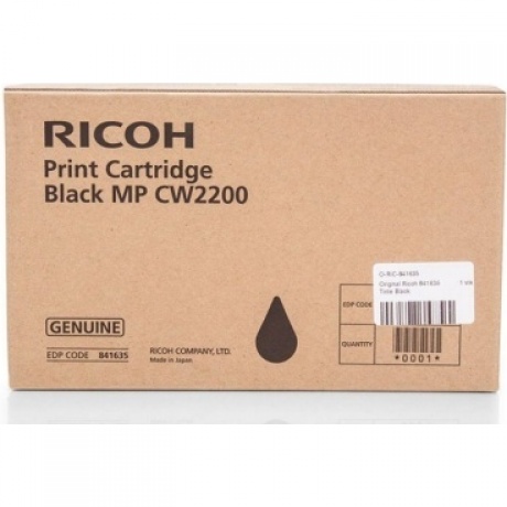 Картридж струйный Ricoh MP CW2200 (841635) черный
Картридж струйный Ricoh MP CW2200 (841635) черный