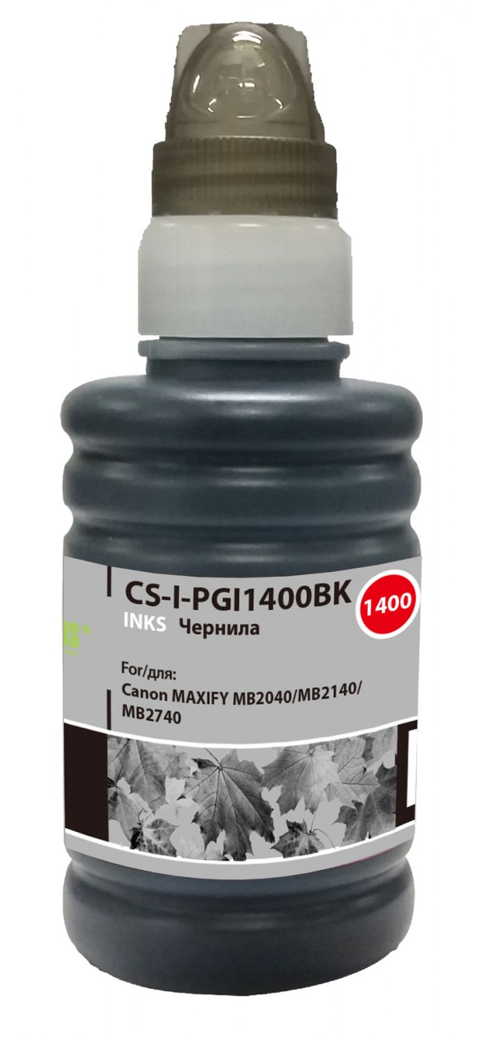 Чернила Cactus CS-I-PGI1400BK черный100мл для Canon MAXIFY MB2040/MB2140/MB2740, Черный
Чернила Cactus CS-I-PGI1400BK черный100мл для Canon MAXIFY MB2040/MB2140/MB2740, Черный