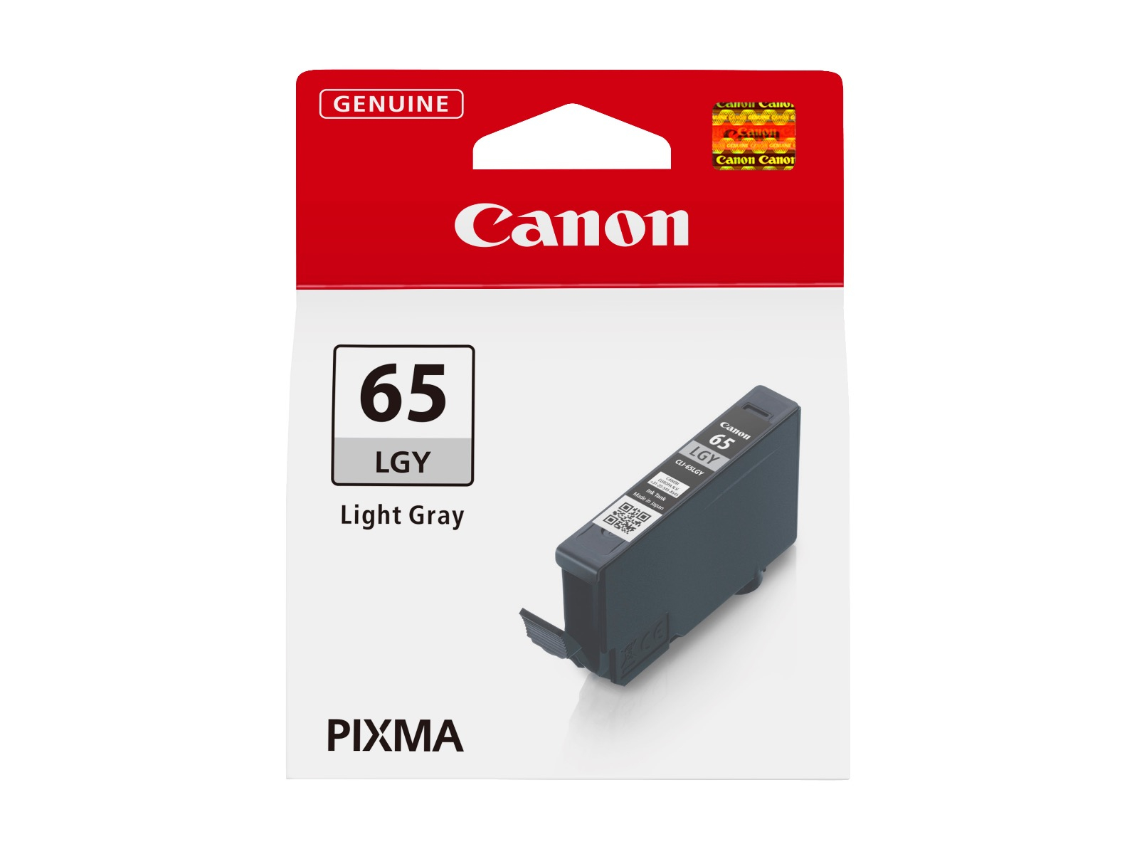 Картридж CANON CLI-65 LGY светло-серый 12,6 мл
Картридж CANON CLI-65 LGY светло-серый 12,6 мл