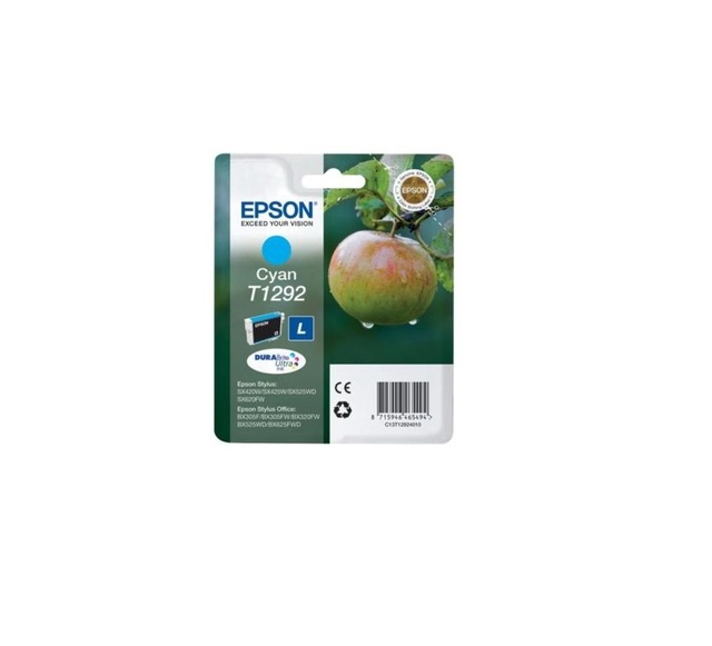 Картридж EPSON T1292 голубой повышенной емкости для SX425/SX525/BX305/BX320/BX625
Картридж EPSON T1292 голубой повышенной емкости для SX425/SX525/BX305/BX320/BX625