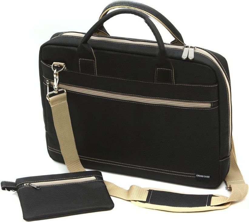Сумка для ноутбука Cross Case CC15-012, чёрн/беж., Черный
Сумка для ноутбука Cross Case CC15-012, чёрн/беж., Черный