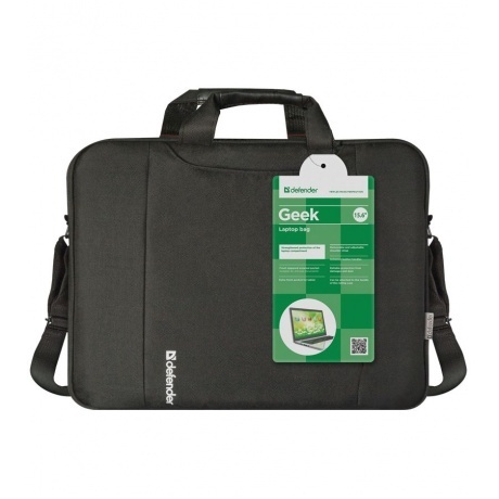 Сумка Defender для ноутбука Geek 15.6" черный
Сумка Defender для ноутбука Geek 15.6" черный