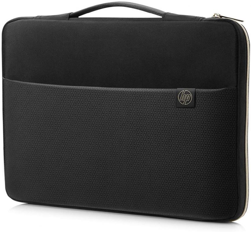 Чехол HP Gold Carry Sleeve для ноутбука 14" черный/золотистый (3XD33AA
Чехол HP Gold Carry Sleeve для ноутбука 14" черный/золотистый (3XD33AA