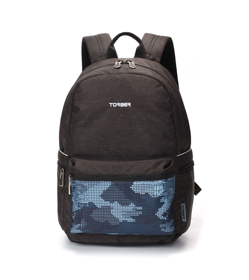 Рюкзак Torber Graffi 15" T2671-BLU, черно-синий 20 л
Рюкзак Torber Graffi 15" T2671-BLU, черно-синий 20 л