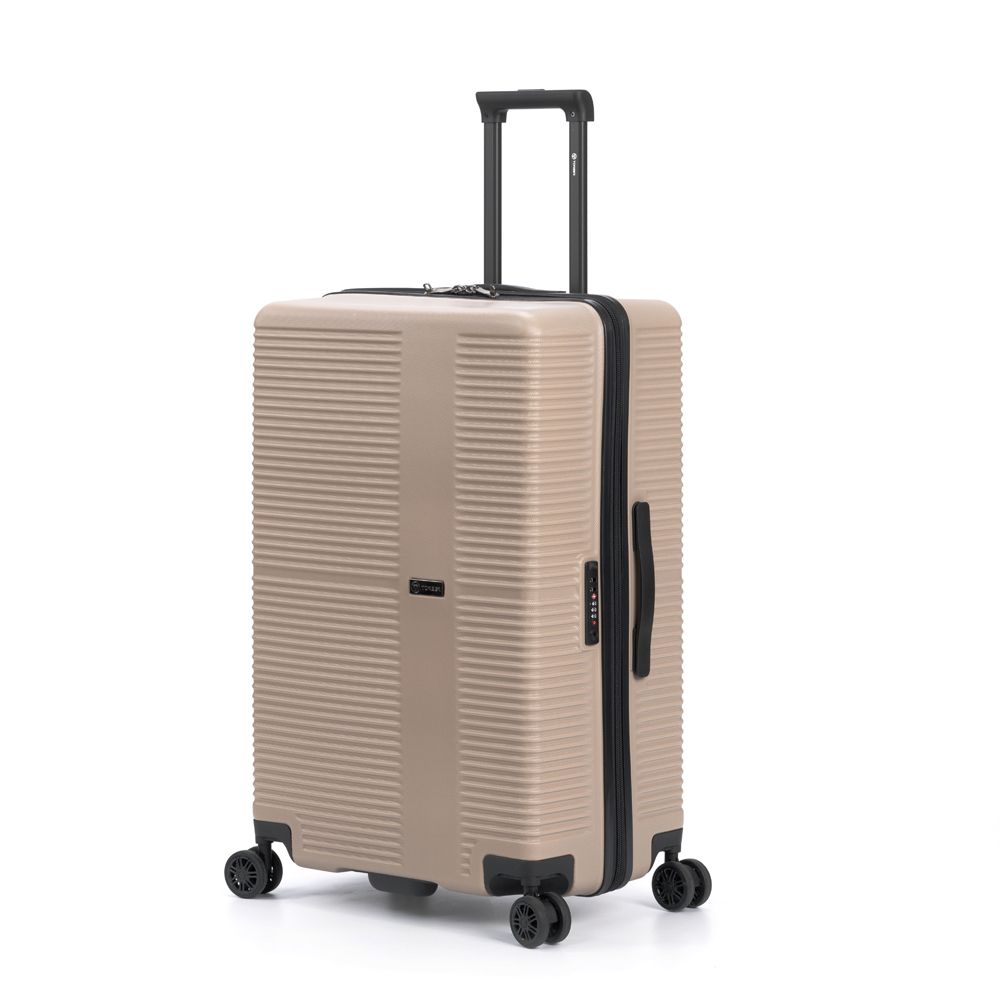 Чемодан Torber Elton, песочный, ABS-пластик, 47х32х78 см, 96 л, Бежевый
Чемодан Torber Elton, песочный, ABS-пластик, 47х32х78 см, 96 л, Бежевый