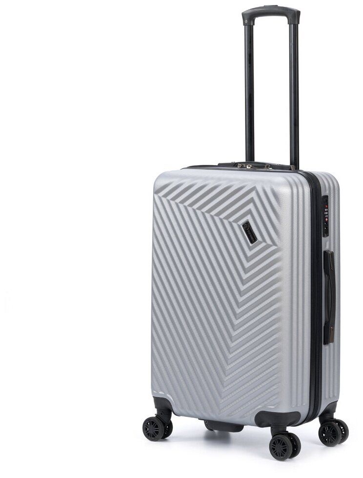 Чемодан Torber Lama, серебристый, ABS-пластик, 43х25,5х67 см, 62 л, Серебро
Чемодан Torber Lama, серебристый, ABS-пластик, 43х25,5х67 см, 62 л, Серебро