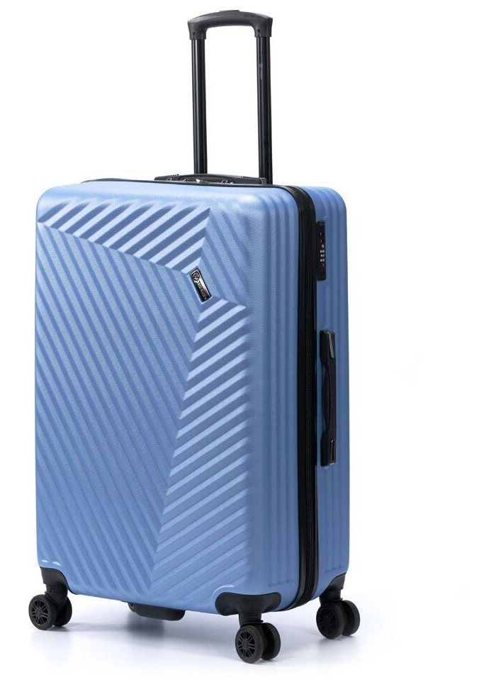 Чемодан Torber Lama, синий, ABS-пластик, 49х29,5х77 см, 92 л
Чемодан Torber Lama, синий, ABS-пластик, 49х29,5х77 см, 92 л