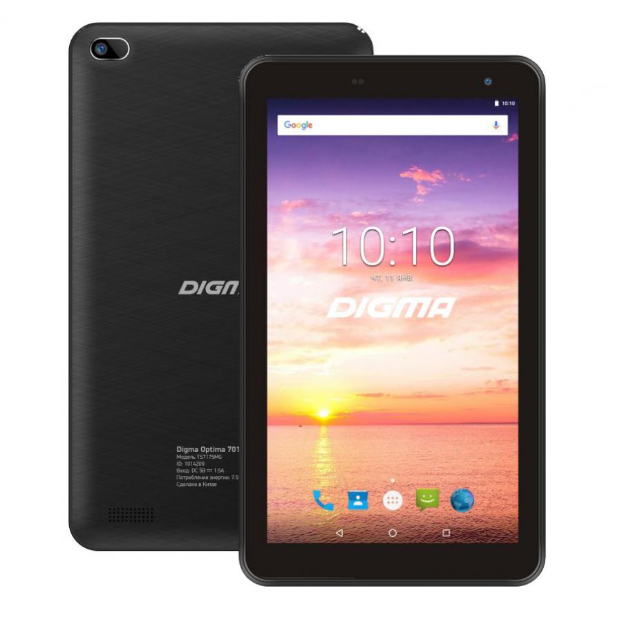 Планшет Digma Optima 7016N 16Gb 3G Black (TS7175MG, Черный
Планшет Digma Optima 7016N 16Gb 3G Black (TS7175MG, Черный