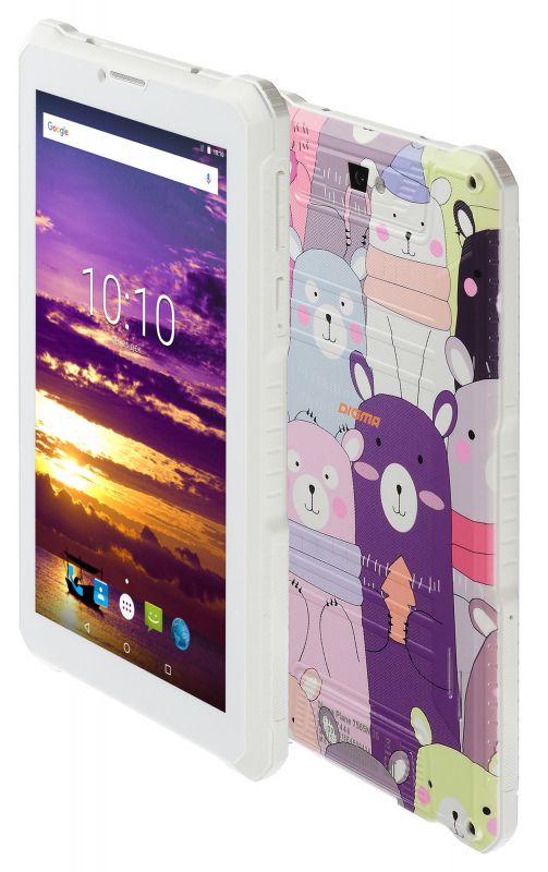 Планшет Digma Plane 7565n 3G Kids theme 1 медведи (PS7180PG, Мультицвет
Планшет Digma Plane 7565n 3G Kids theme 1 медведи (PS7180PG, Мультицвет