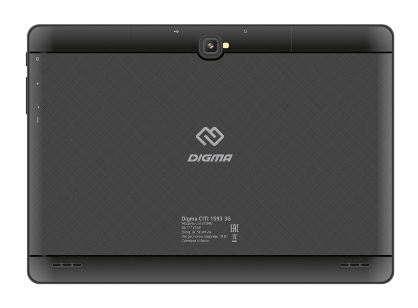 Планшет Digma CITI 1593 3G черный (PS1210MG)
Планшет Digma CITI 1593 3G черный (PS1210MG)