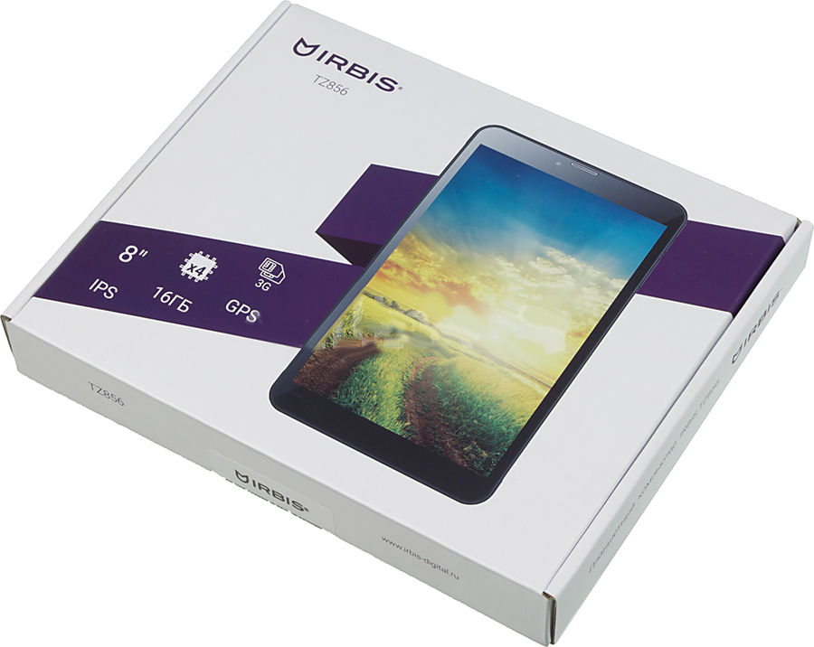 Планшет Irbis TZ856 16GB Purple, Фиолетовый 
Планшет Irbis TZ856 16GB Purple, Фиолетовый