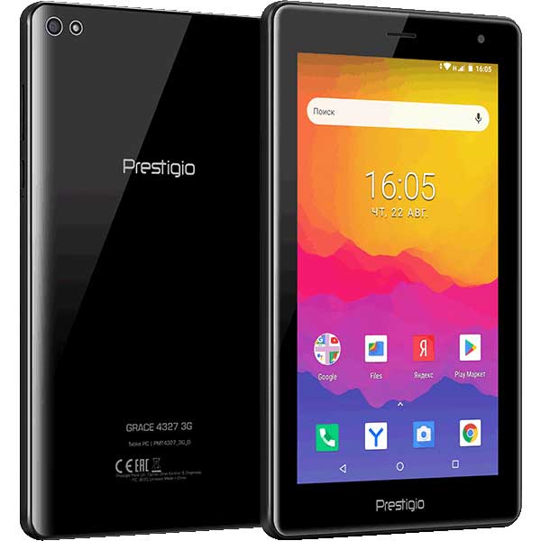 Планшет Prestigio Grace 4327 3G 16Gb (PMT4327_3G_D_RU) Black, Черный
Планшет Prestigio Grace 4327 3G 16Gb (PMT4327_3G_D_RU) Black, Черный