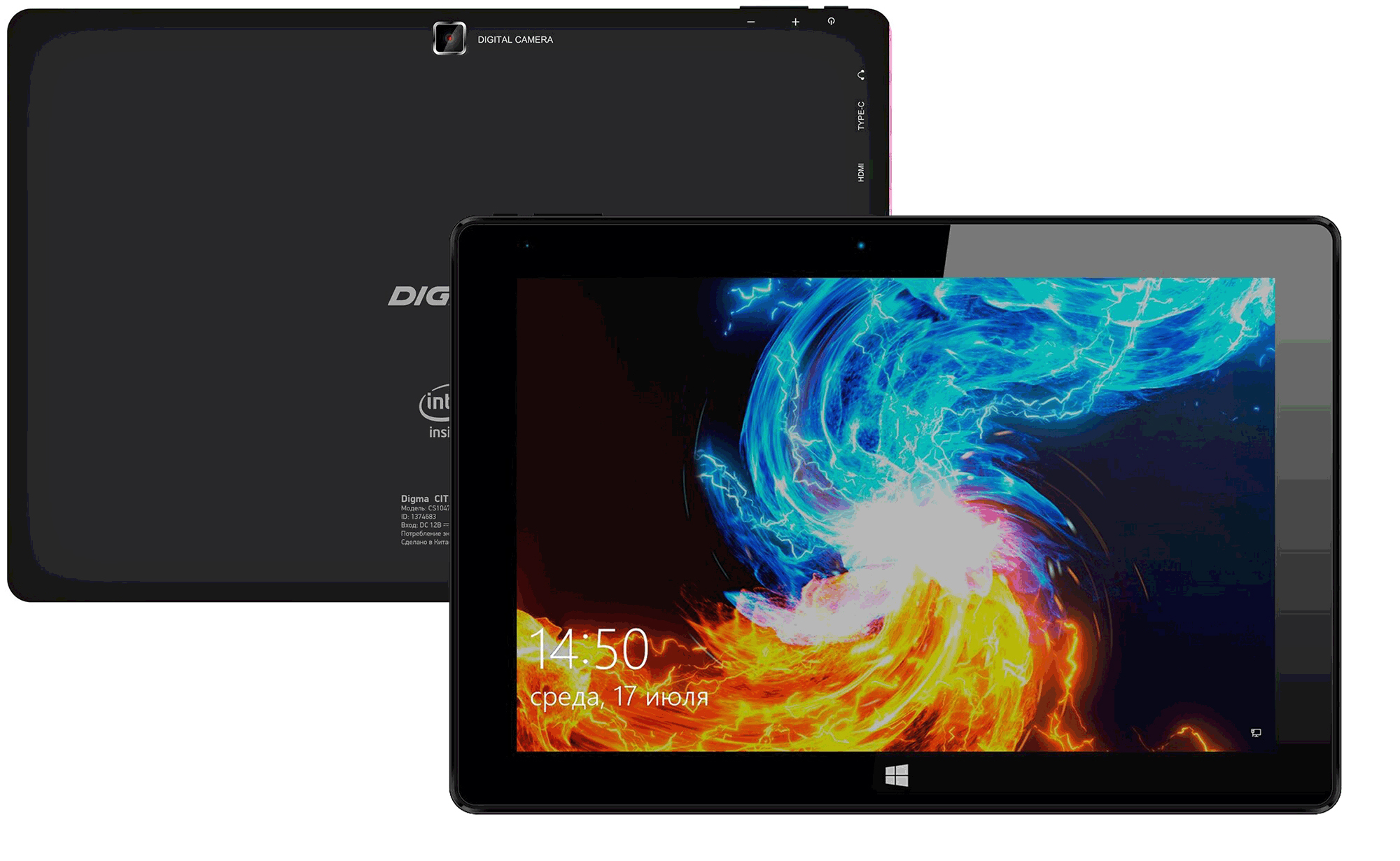 Планшет Digma CITI 10 C404T 3G 64Gb (CS1047EG), Черный
Планшет Digma CITI 10 C404T 3G 64Gb (CS1047EG), Черный