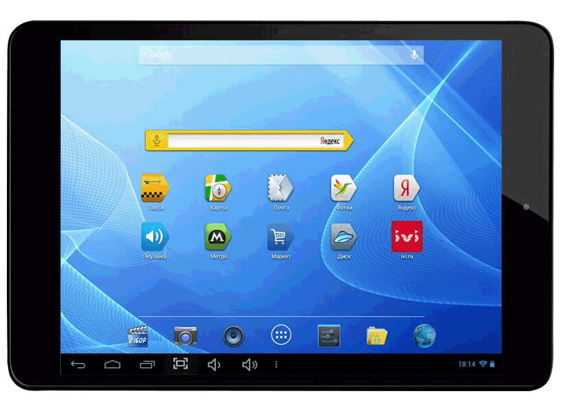 Планшет Mystery MID-781 черный 
Планшет Mystery MID-781 черный